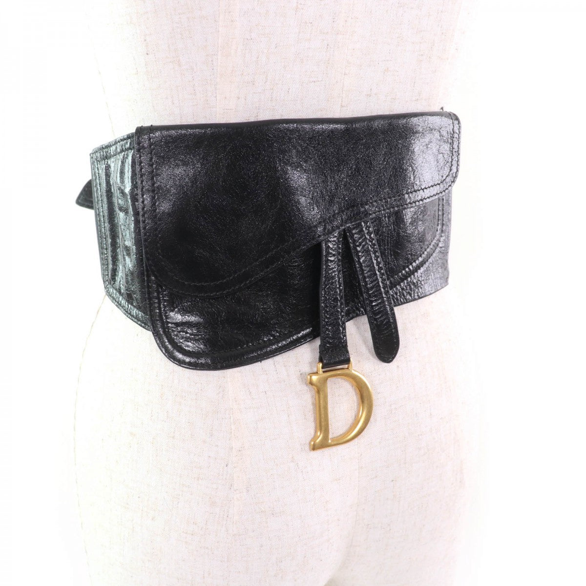 Christian Dior Waist bag B0049CNOH leather black Rovelle Bags