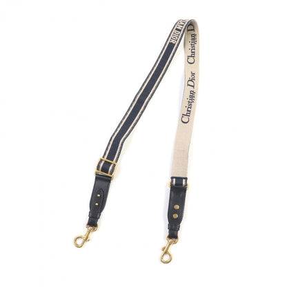 Christian Dior Shoulder strap S8553CBTE canvas Navy Rovelle Bags