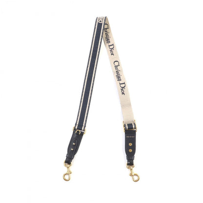 Christian Dior Shoulder strap S8553CBTE canvas Navy Rovelle Bags