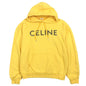 CELINE Hoodie 2Y695670Q cotton yellow M