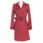 BURBERRY coat 4023676 cashmere Red brown type 40