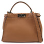 Fendi Peekaboo Leather 2Way Handbag Rovelle Bags