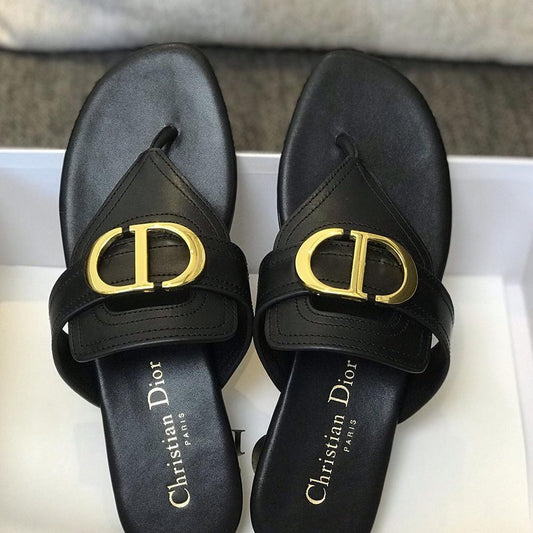 Christian Dior 30 Montaigne Flat Thong Sandals