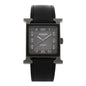 Titanium Barenia 30mm Heure H Hour Quartz Watch Noir