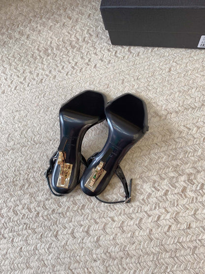 YSL Opyum Slingback Sandals