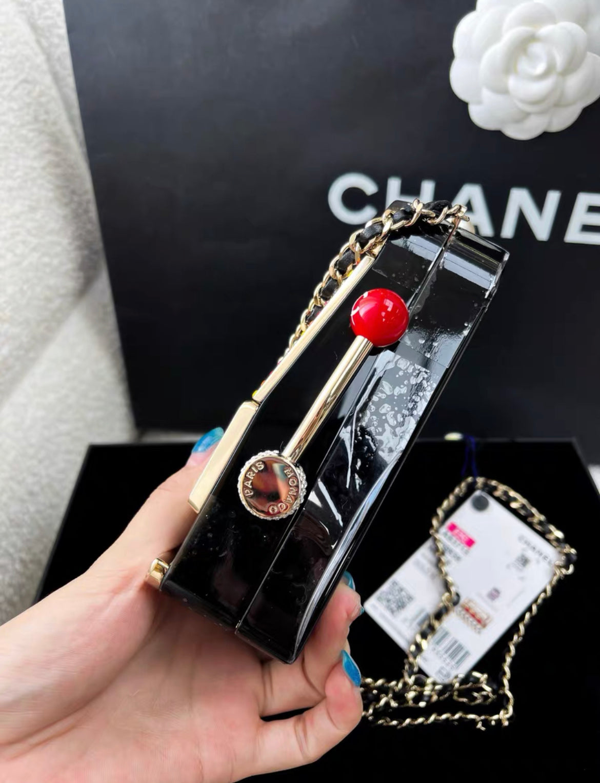 Chanel Luxury Leather Clutch Style 6 Rovelle Bags