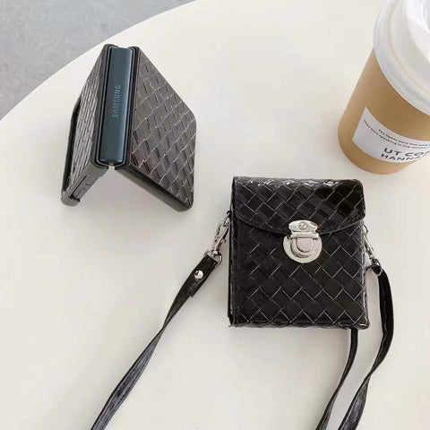 Samsung folding flip small bag+card slot small bag