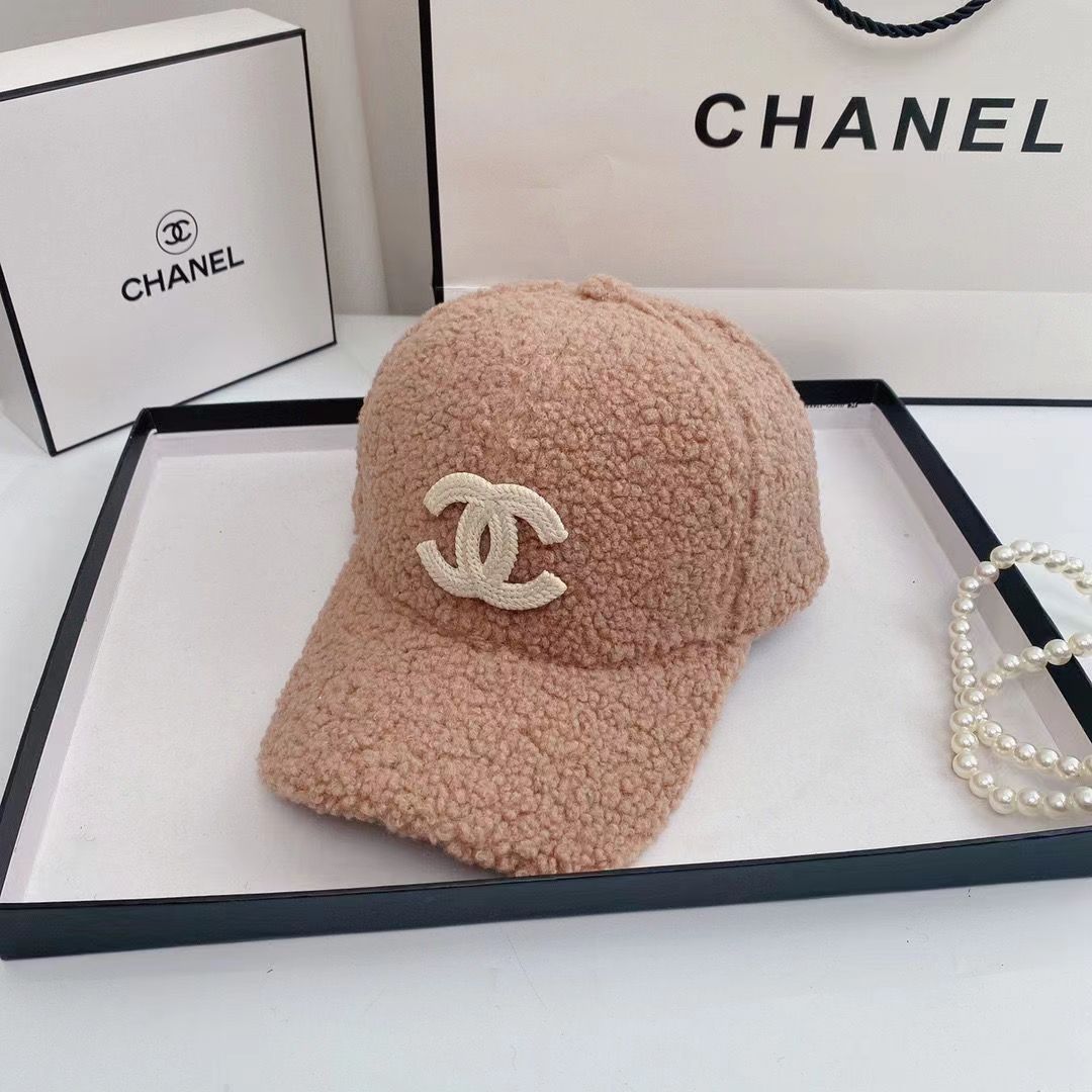 2023 Lamb hair baseball cap