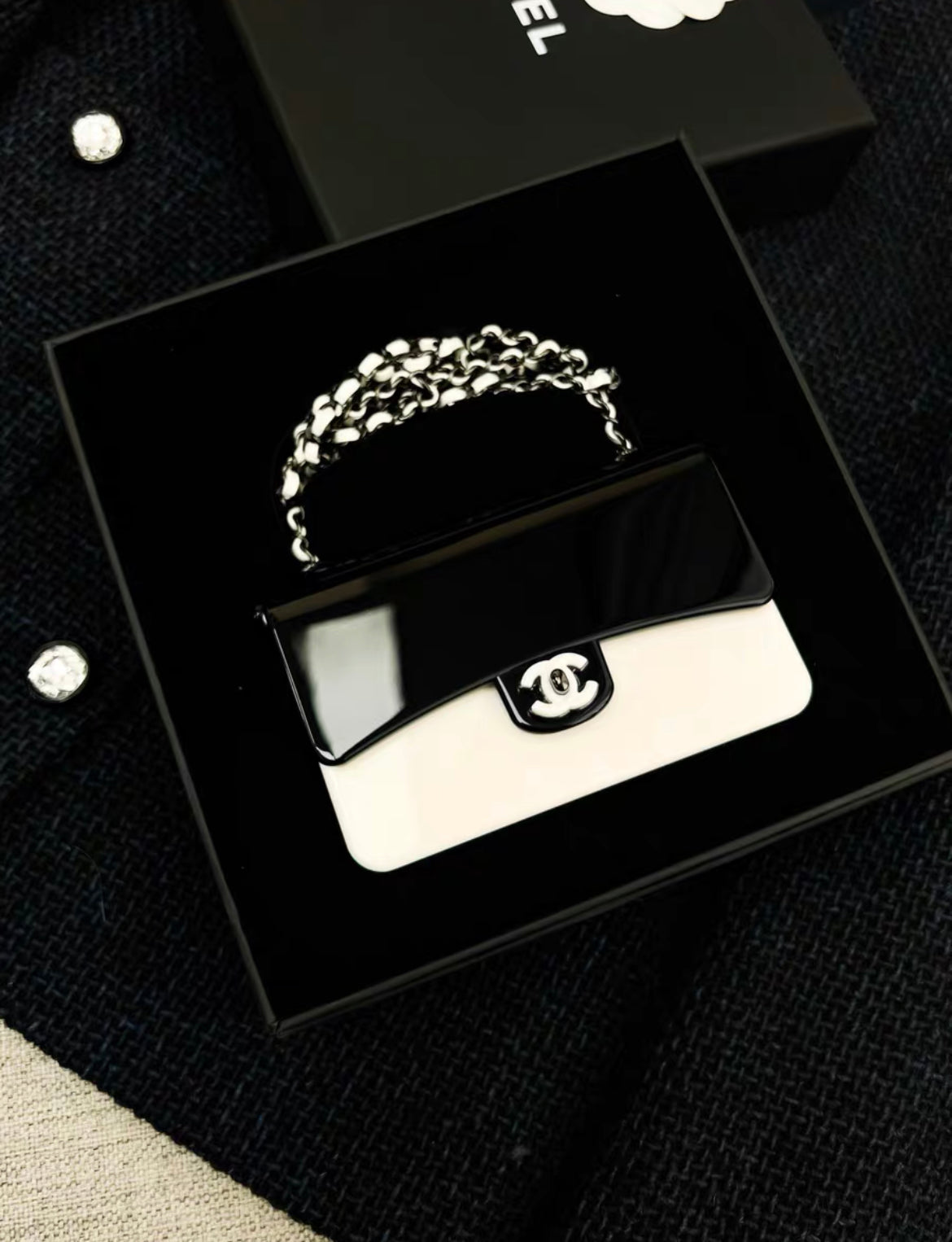 Chanel Luxury Leather Black Shoulder Bag Style 3 Rovelle Bags