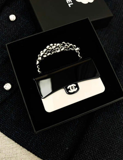 Chanel Luxury Leather Black Shoulder Bag Style 3 Rovelle Bags