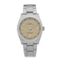 Stainless Steel 36mm Oyster Perpetual Watch Beige 126000