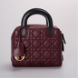 Christian Dior Lambskin Burgundy Cannage Lily Tote Bag Rovelle Bags