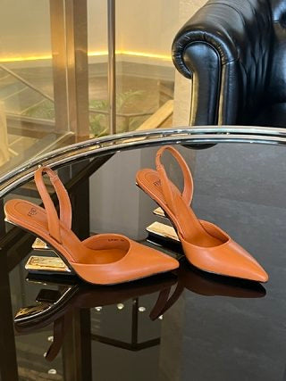Fendi First Heel Slingbacks