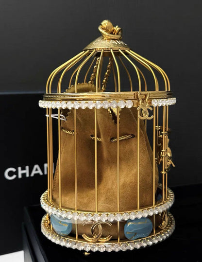 Chanel Luxury Leather Gold Handbag Style 8 Rovelle Bags
