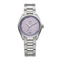 Stainless Steel Diamond 36mm Carrera Date Automatic Watch Purple WBN2319