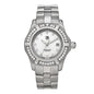Stainless Steel Diamond Bezel Mother of Pearl 27mm Professional 2000 Quartz Watch WN131J