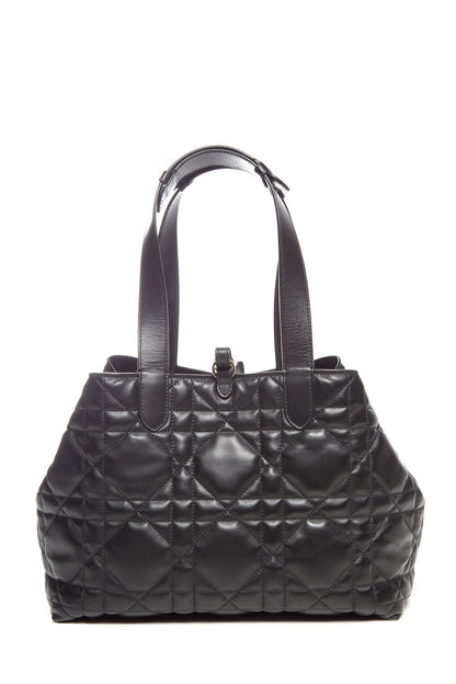 Dior Black Cannage Toujours Handbag Rovelle Bags