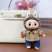 [Baby + Baby Clothing] Rab Clothing Bag Pendant Cute Vinyl DIY Doll Doll Keychain Pendant Gift