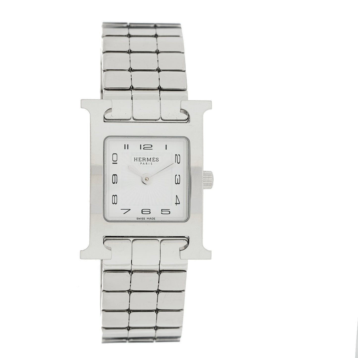 Stainless Steel 21mm Heure H Hour Quartz Watch