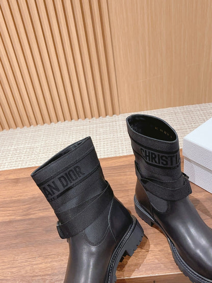Christian Dior  D Major Ankle Boots