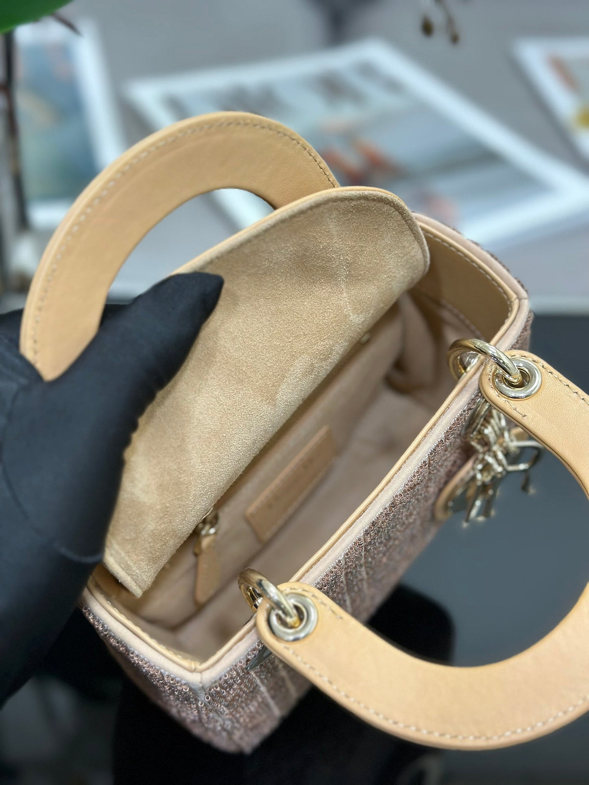 Christian Dior Mini  Lady Dior Bag
