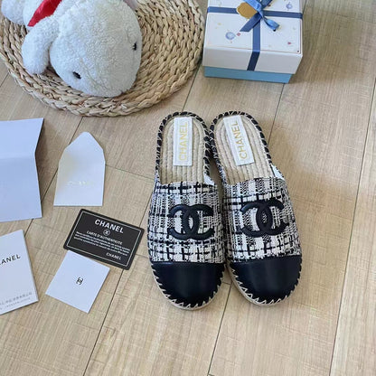 2023 New CC canvas slippers