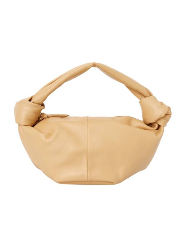 Luxury Bottega Veneta Double Knot Mini Tote Bag Brown