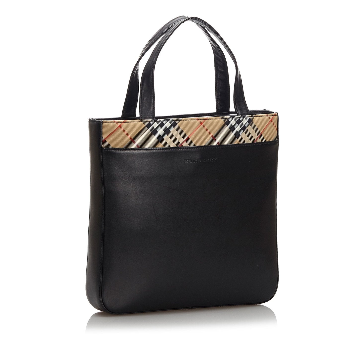 Burberry Others United Leather Black Tote Bag Style 6