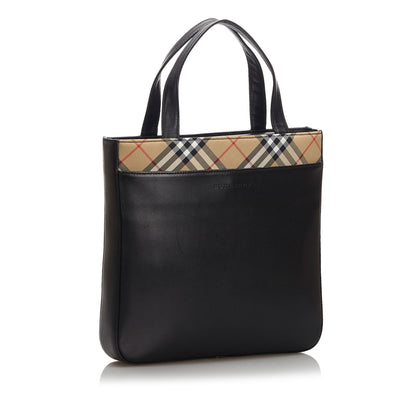 Burberry Others United Leather Black Tote Bag Style 6