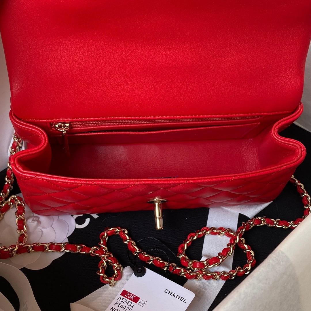Chanel Mini Flap Bag With Top Handle