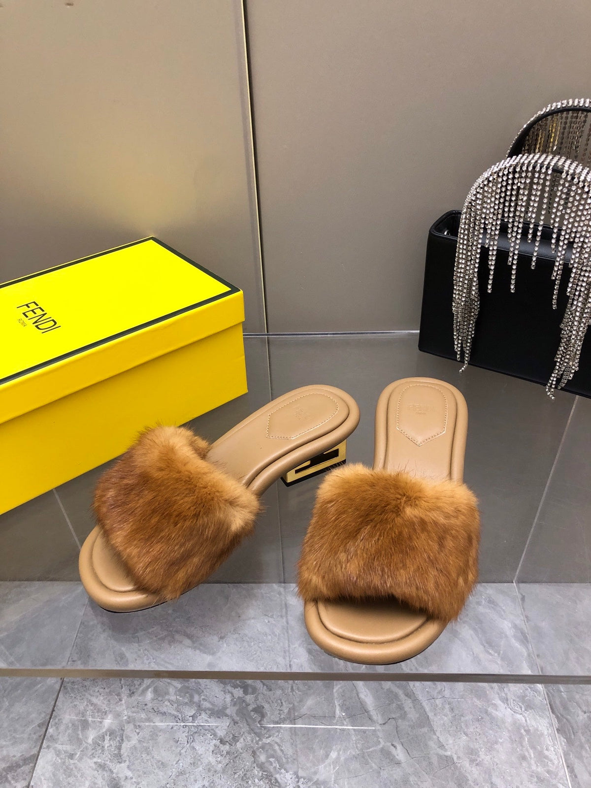 Fendi Baguette Slide
