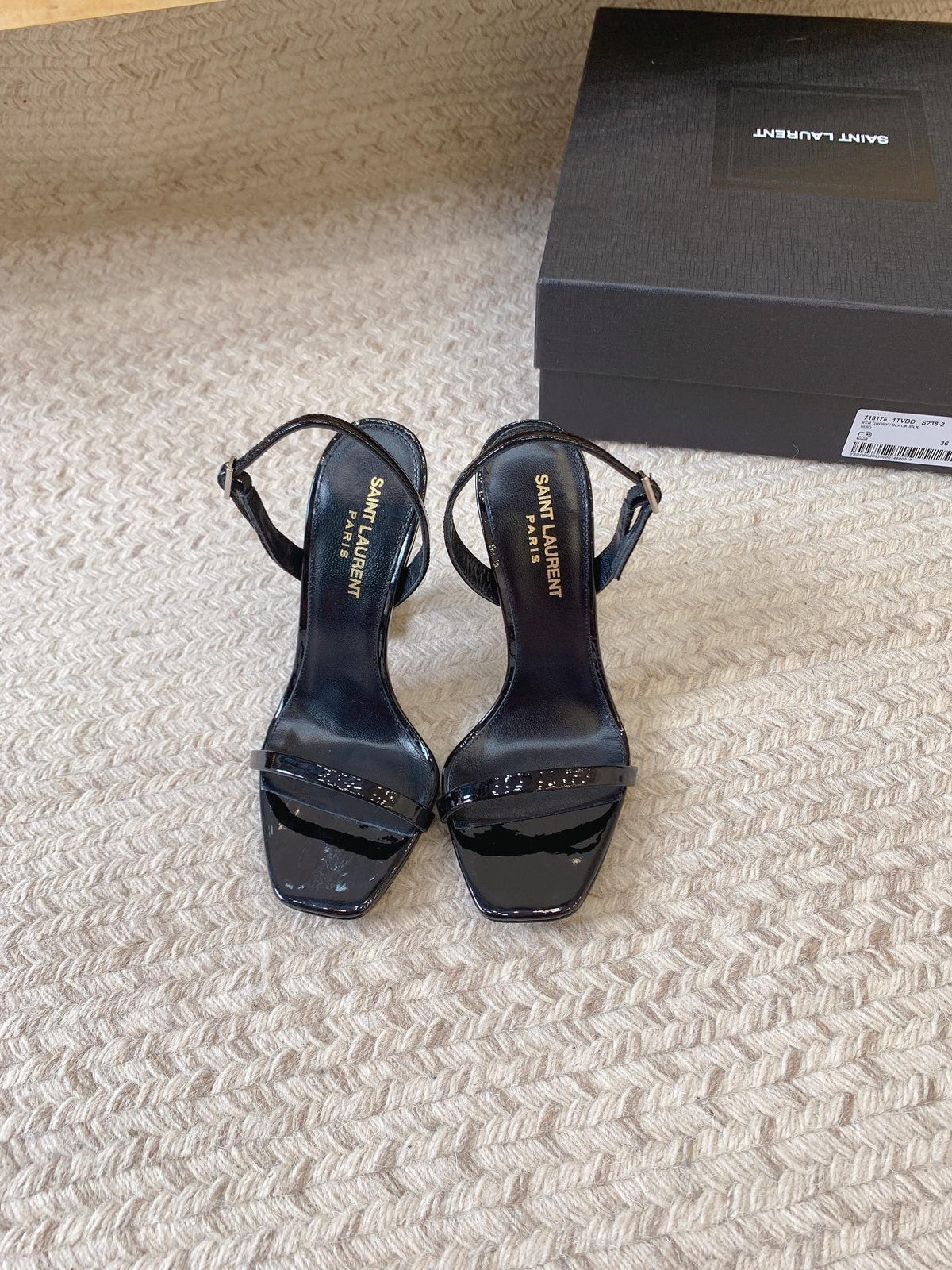 YSL Opyum Slingback Sandals