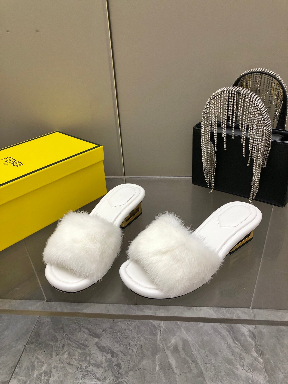 Fendi Baguette Slide