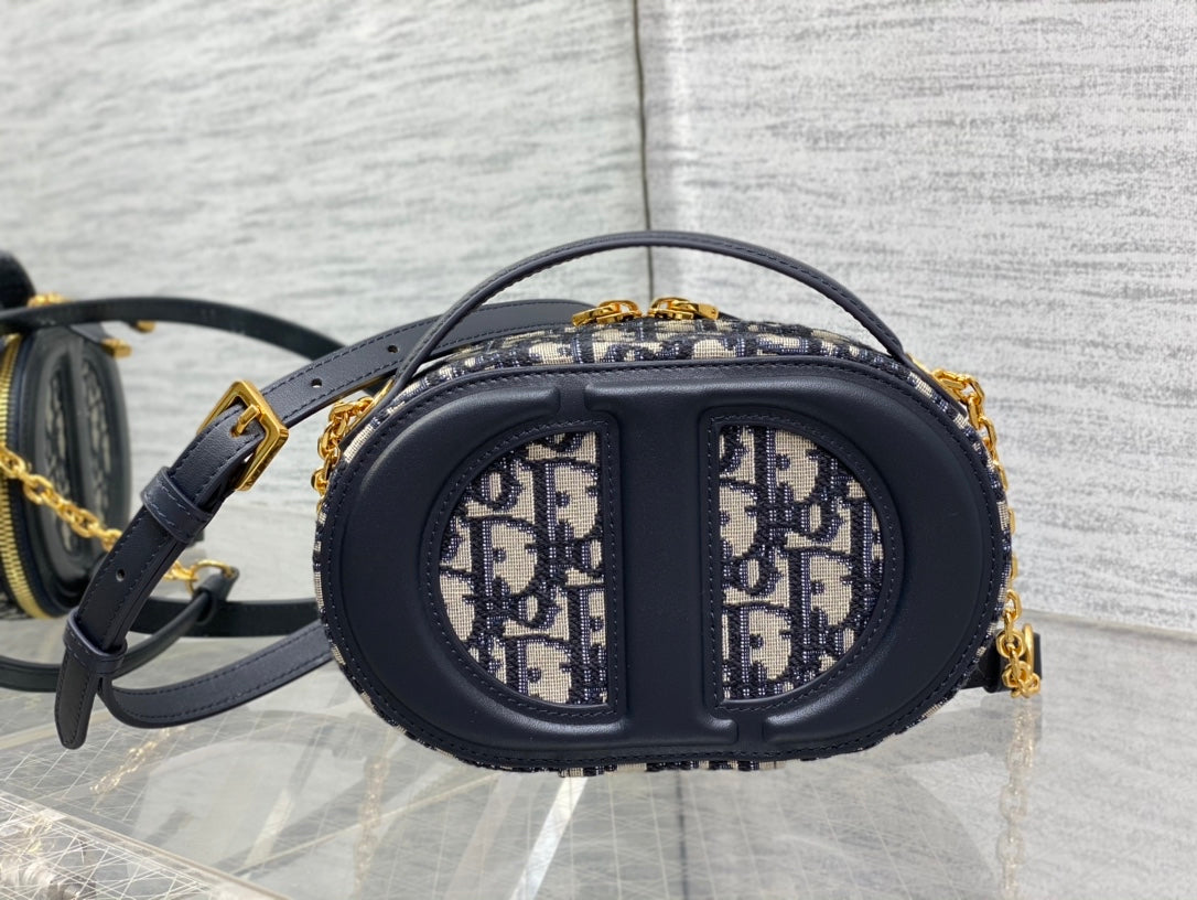Christian Dior  Signature Oval Camera Bag