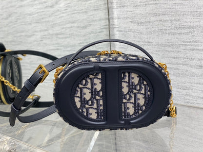 Christian Dior  Signature Oval Camera Bag
