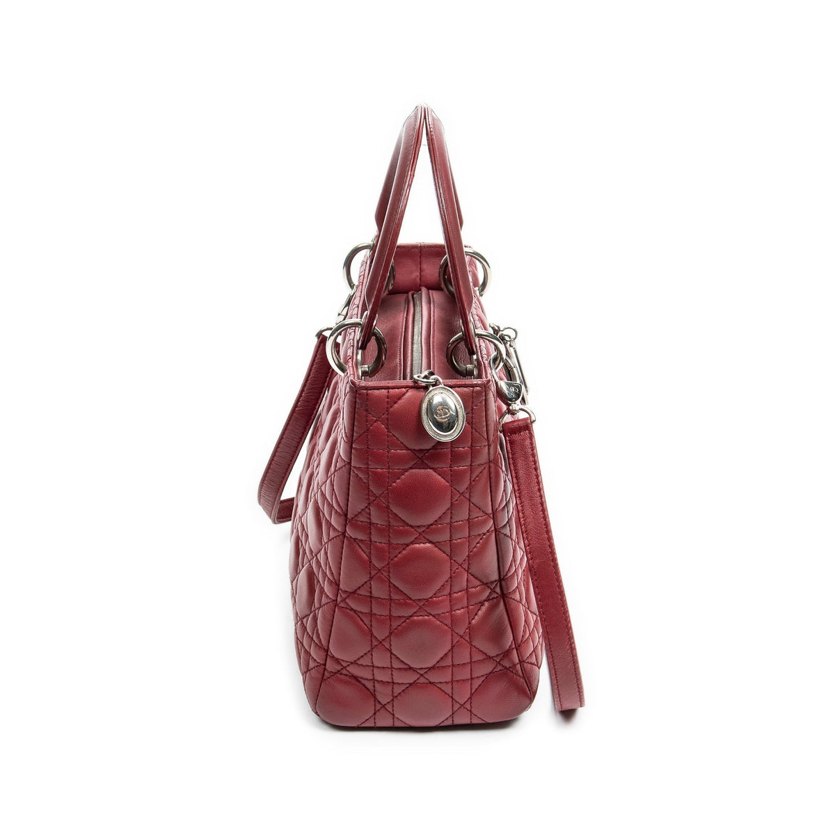 Dior Lady Dior Leather Shoulder Bag Rovelle Bags