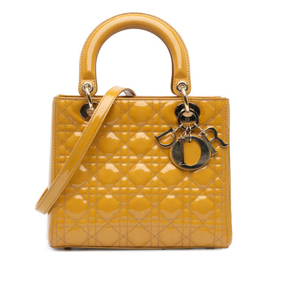 Dior Lady Dior Quilted Leather Shoulder Bag Rovelle Bags