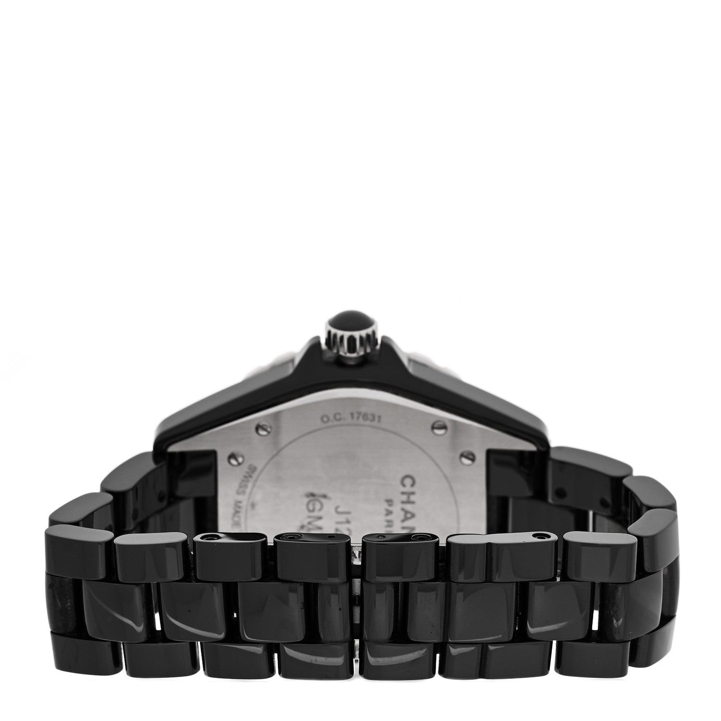 Stainless Steel Ceramic 41mm J12 GMT Automatic Watch Black