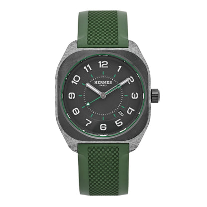 Glass Fiber Ceramic Rubber 39mm H08 Automatic Watch Vert