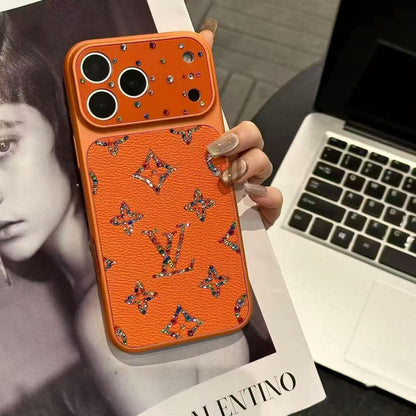 Luxurious, sparkling diamond iPhone phone case-3