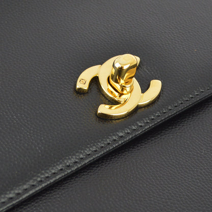 Chanel Caviar Black Shoulder Bag Style 2 Rovelle Bags