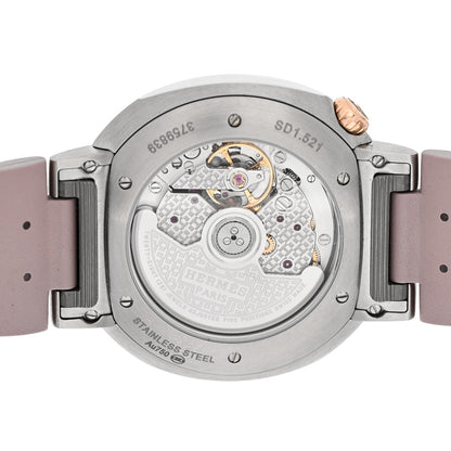Stainless Steel 18K Rose Gold Diamond Bezel 36mm Cut Automatic Watch Glycine