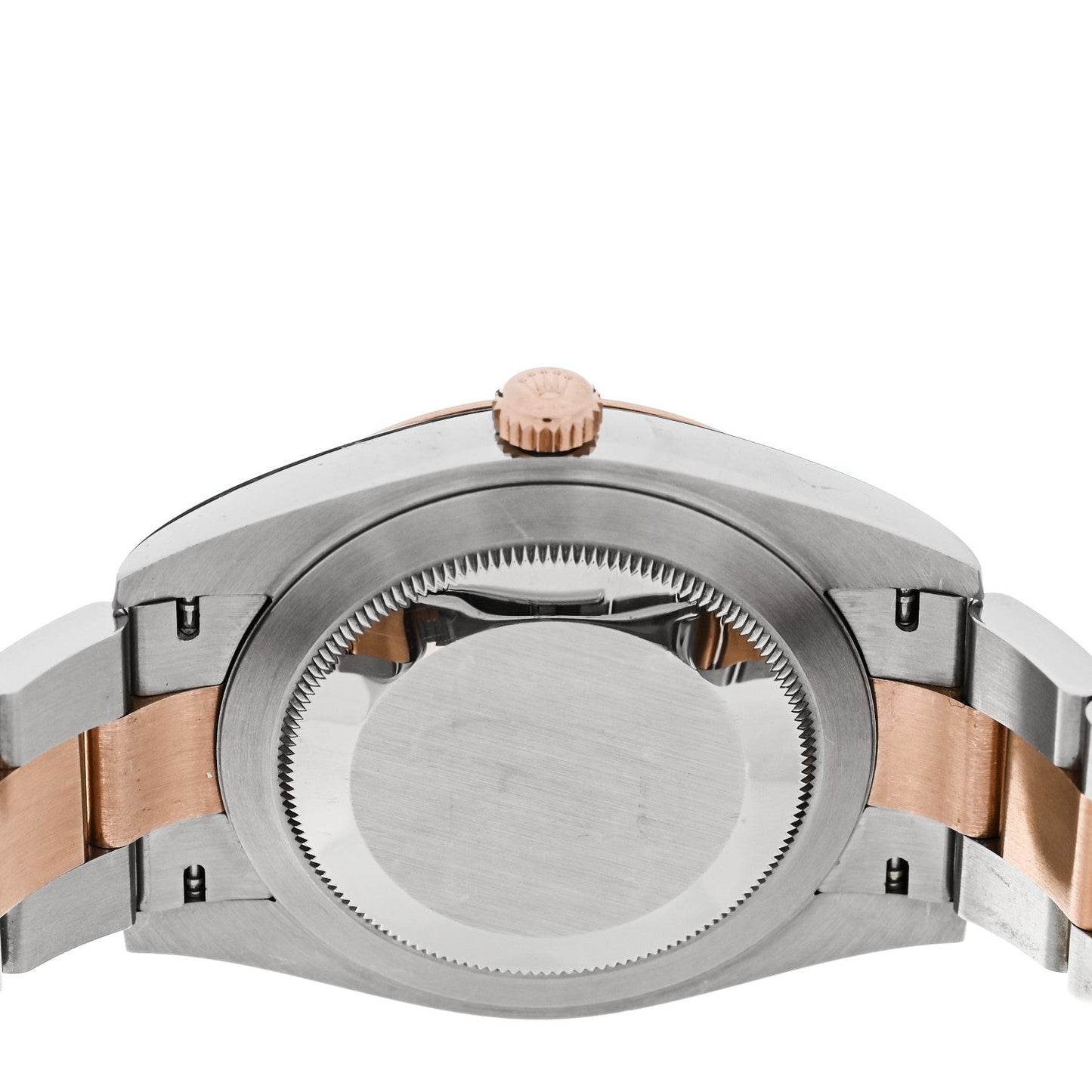 Stainless Steel 18K Everose Gold 41mm Oyster Perpetual Datejust Watch Sundust 126301
