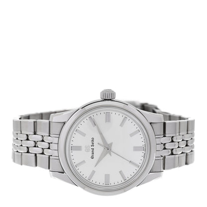 Stainless Steel 37mm Elegance Collection Manual Winding Watch Silver SBGW305