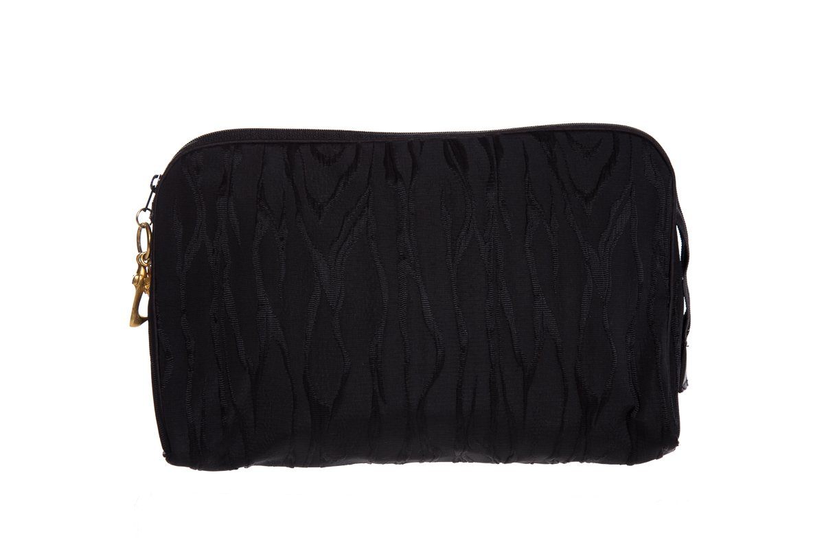 Christian Dior Black Satin Pouch Rovelle Bags