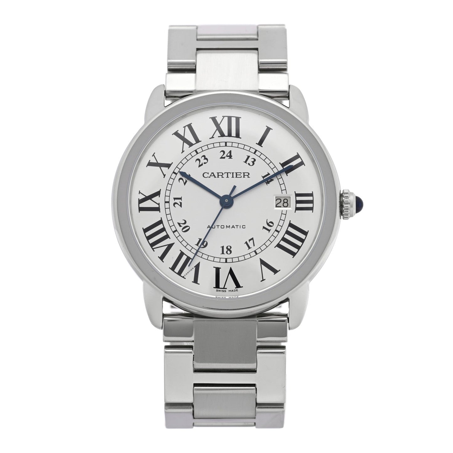 Stainless Steel 42mm Ronde Solo Automatic Watch