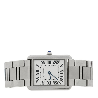 Stainless Steel 27mm Tank Solo Quartz Watch