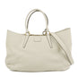 FENDI Logo Leather 2Way Bag Hand Bag Shoulder Bag Ivory 8BN238 Rovelle Bags