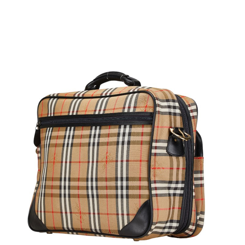 Burberry Nova Shadow Leather Shoulder Bag