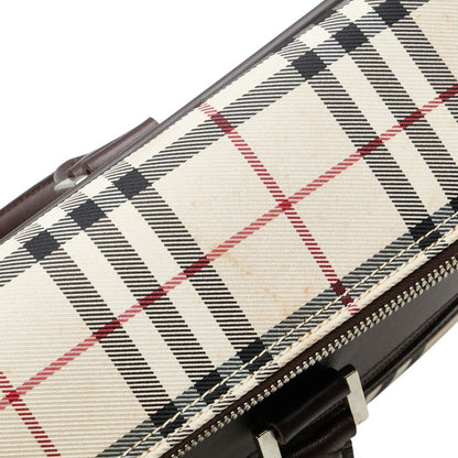 Burberry Nova Briefcase Leather Handbag